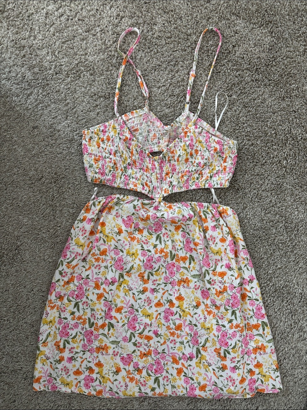 Isabelle’s Cabinet Slit cutout sundress - Size M - NEW